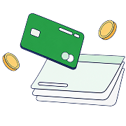 Credit card and documents